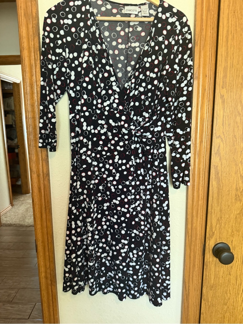 Faux Wrap Dress